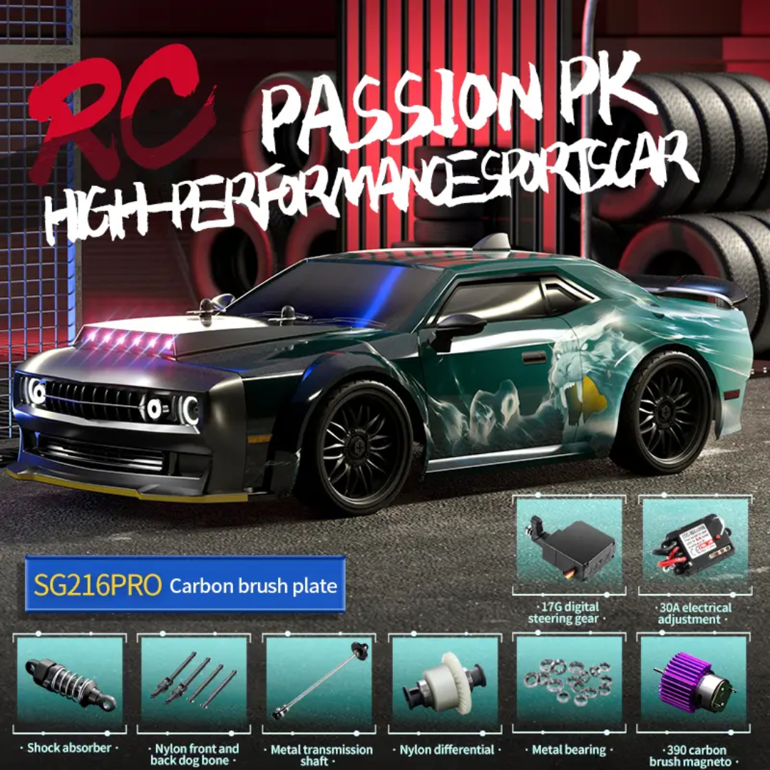 Високоскоростна RC количка Dodge Pro