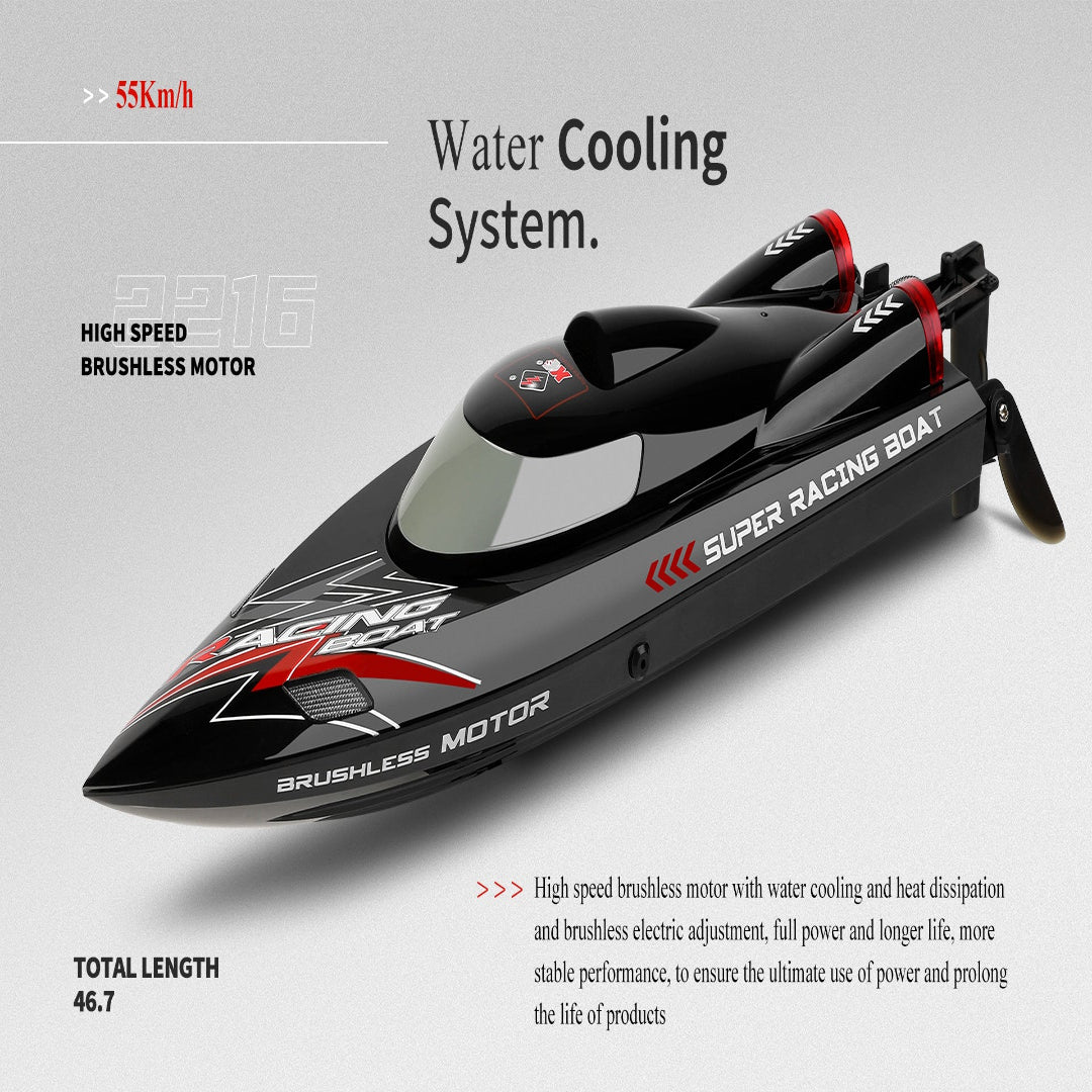 Състезателна лодка The Wave Master с дистанционно управление 55км/ч