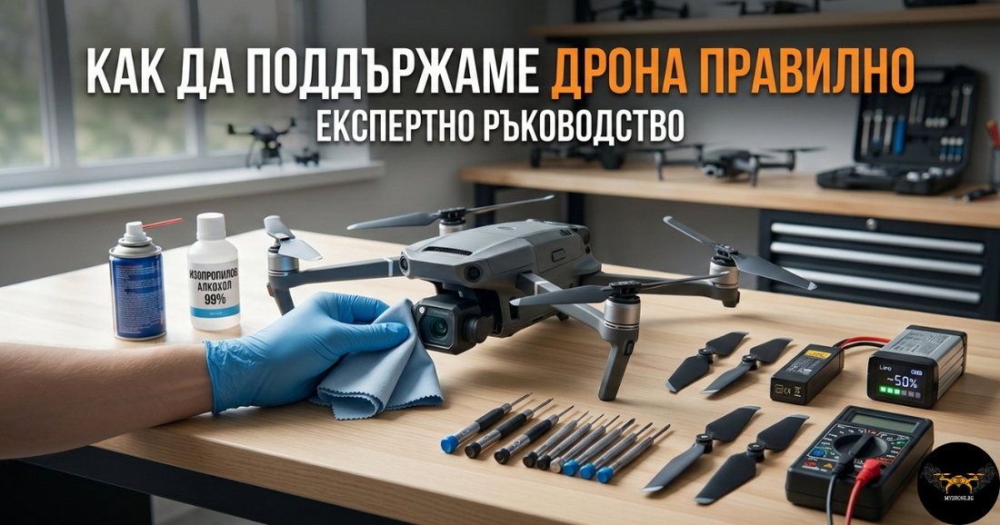 Как да Поддържаме Дрона Правилно: Експертно Ръководство