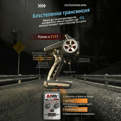 Високоскоростна RC количка Beast Max 80km/h