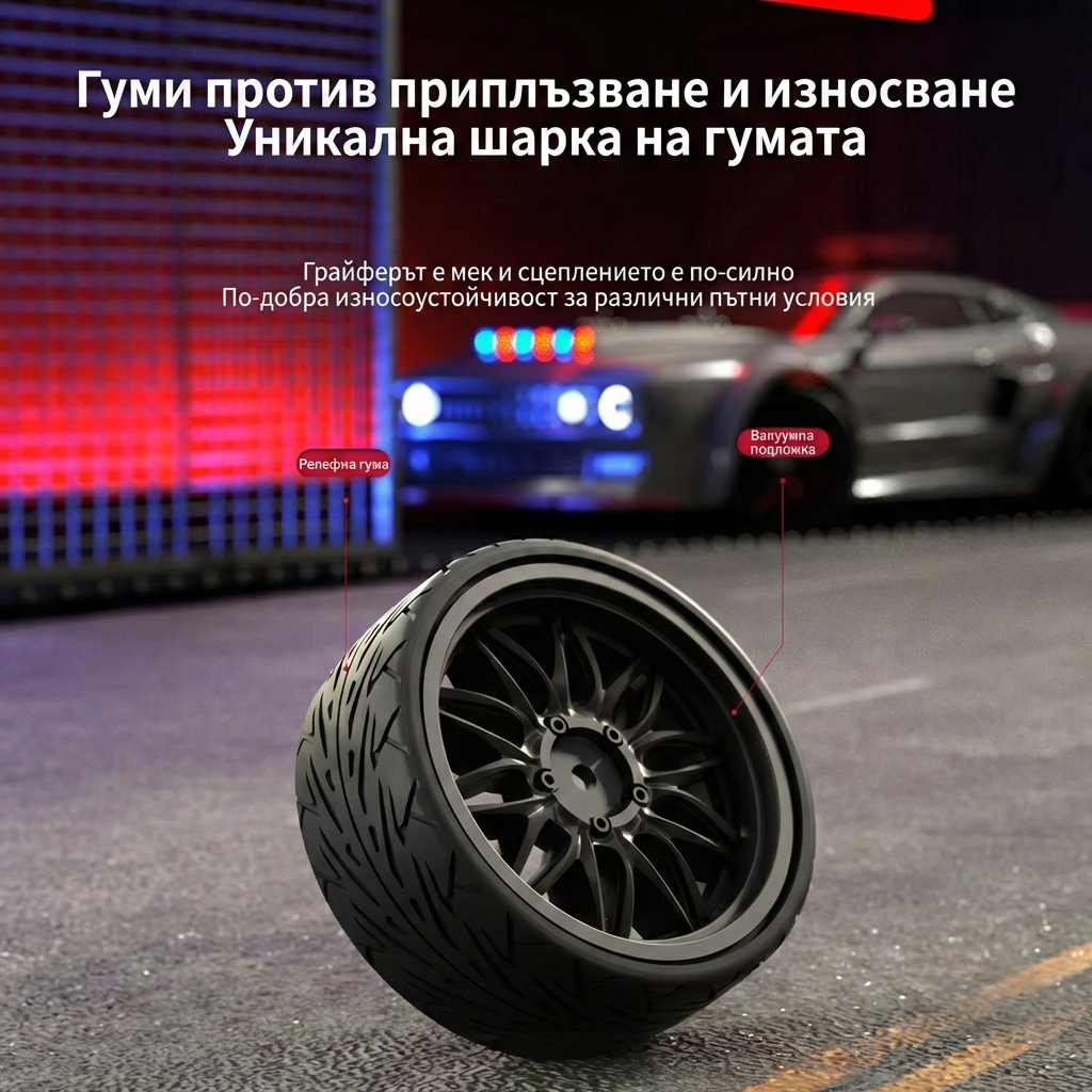 Високоскоростна RC количка DodgeMax