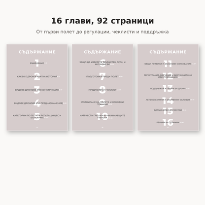Гигантско ръководство за начинаещи пилоти на дронове