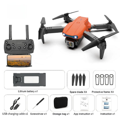 Сгъваем Дрон E100 с Двойна камера и Интелигентни функции, подходящ за Деца и Любители