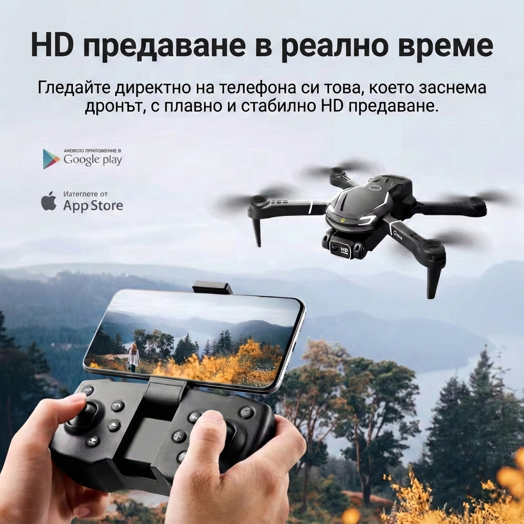 Дрон FalconEye - HD предаване в реално време