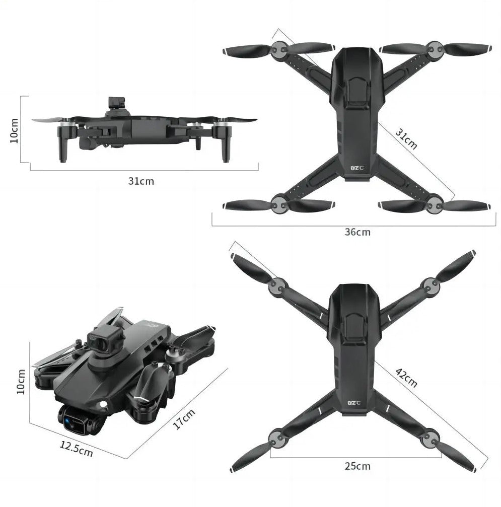 Дрон Summit с двойна Full HD камера, GPS локализация, Автоматично връщане до мястото на излитане